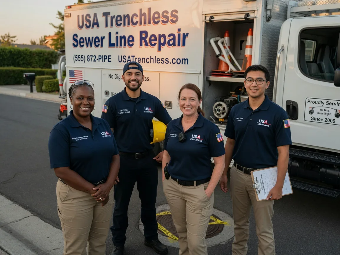 Sewer Line Repair company in Malone, TX